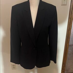 Brooks Brothers Classic Black Pinstripe Blazer